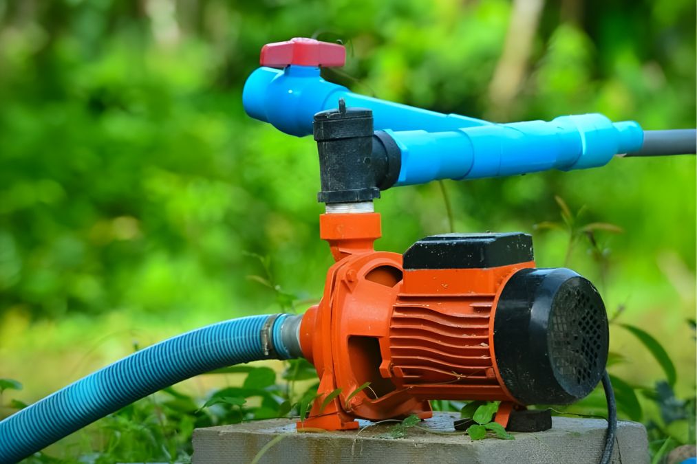 Pompe de drainage orange